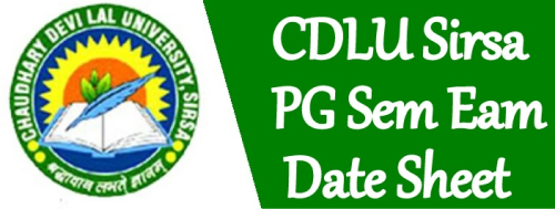 CDLU Date Sheet 2024