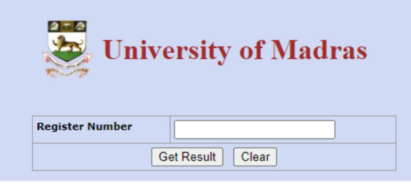 Madras University Time Table 2024